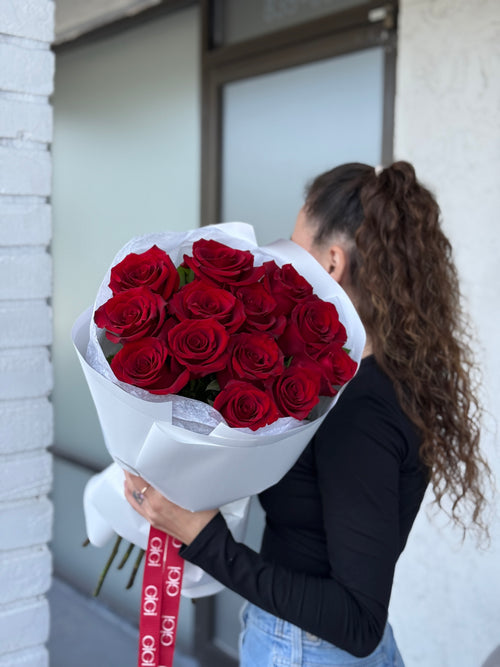Red Roses choose your size