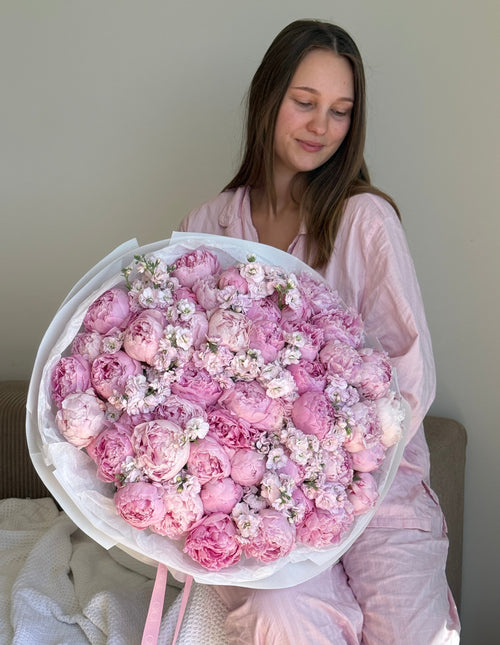 Birthday Bouquet of Peonies