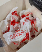 White colored candies