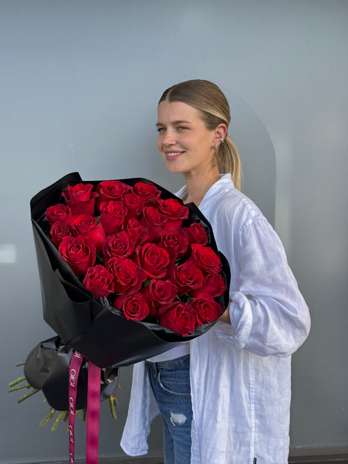 Red Roses choose your size