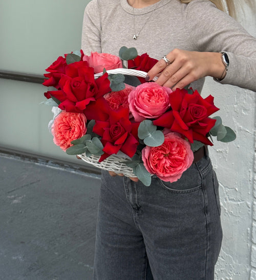 True Love’s Flame Basket