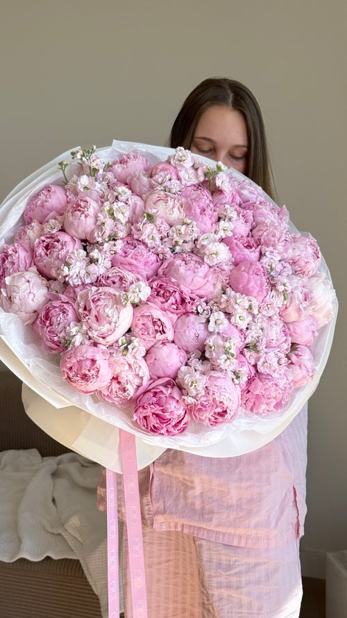 Birthday Bouquet of Peonies