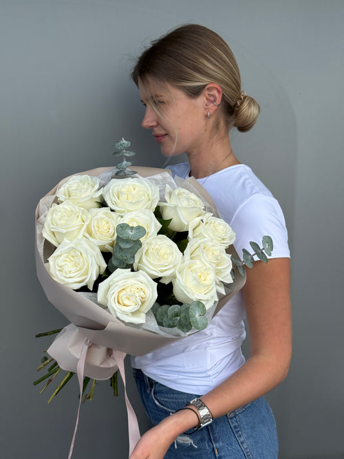 Bouquet White Roses