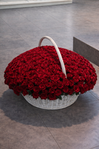 500 Red Roses Basket