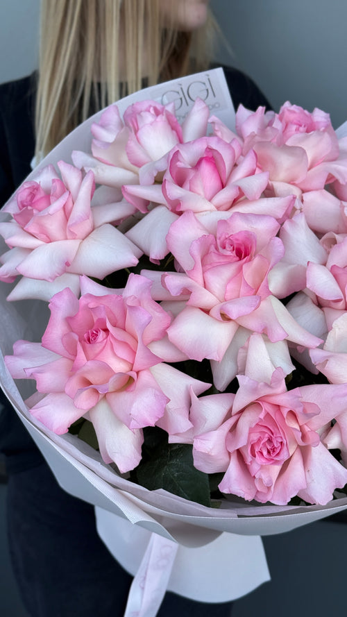 Bouquet Pink French Roses