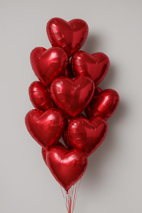 “Red Hearts” Balloons