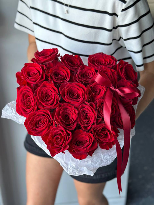 Red Heart Roses