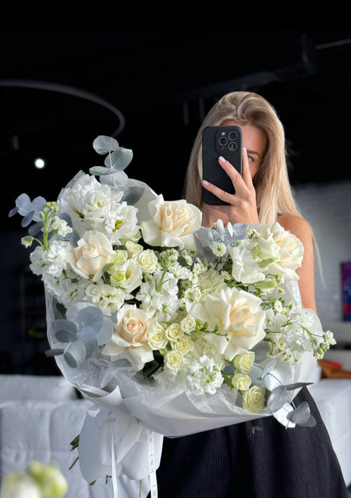 Bouquet Crystal Swan