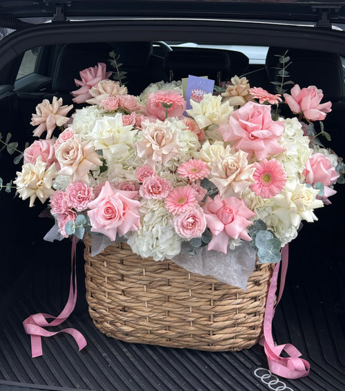 Pink Delight Basket