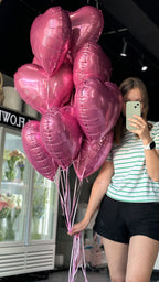 “Pink Hearts” Balloons