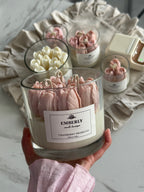 Tulip Glass Candle
